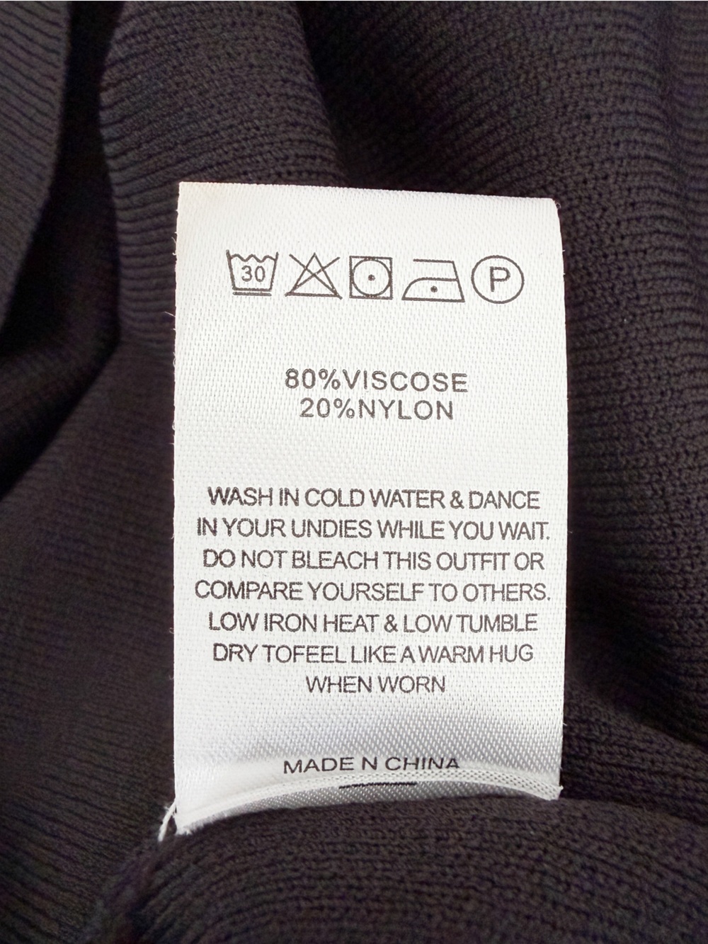 PEPPERMAYO • Not One Time Knit Mini Dress in Black - Picture 11 of 12